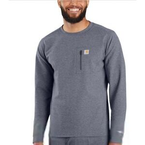 Carhartt Mens Force L Tall Heavyweight Thermal BaseLayer LongSleeve Pocket Shirt